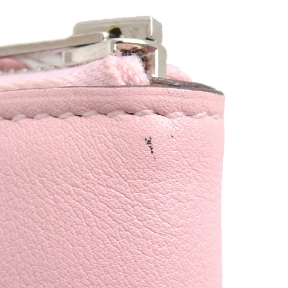 Hermès Vintage Pre-owned Fabric wallets Pink Dames