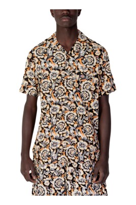 orange-print-button-up-shirt