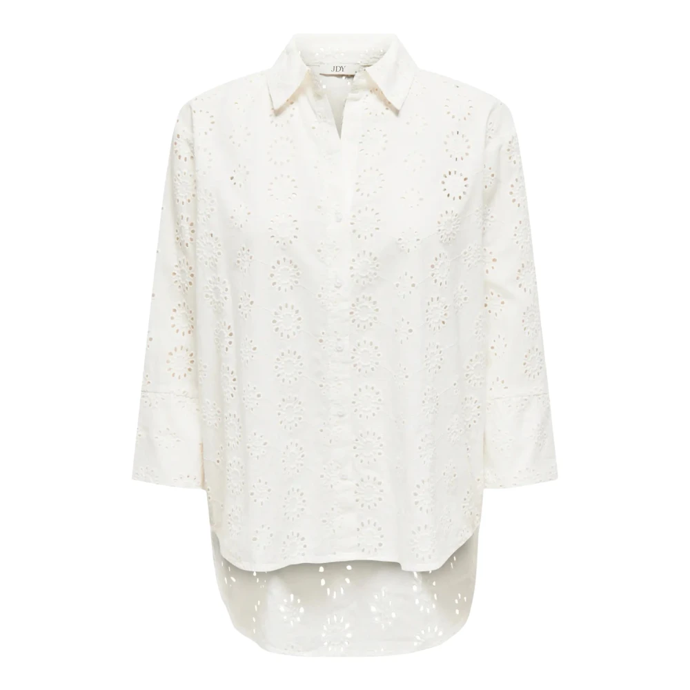 Jacqueline De Yong Women's Beige Shirts, S, Tallie 3/4 Long Shirt