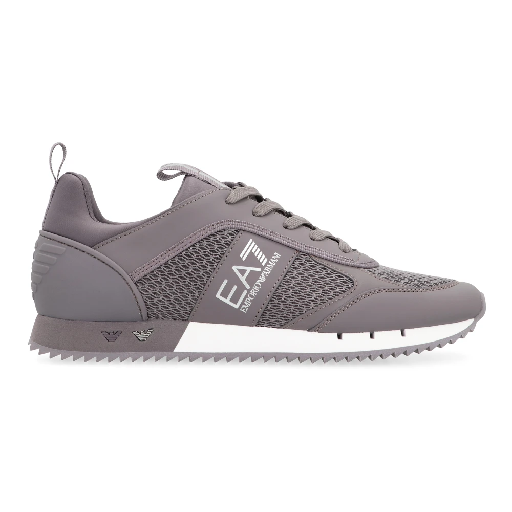 Emporio Armani EA7 X8X027 Woven Sneaker Heren Schoenen Grijs