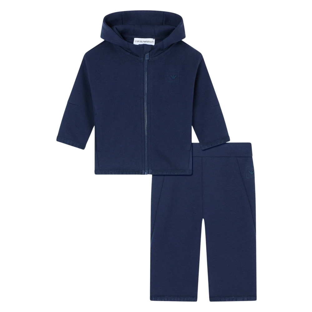 Emporio Armani Men's Blue Logo Tracksuit