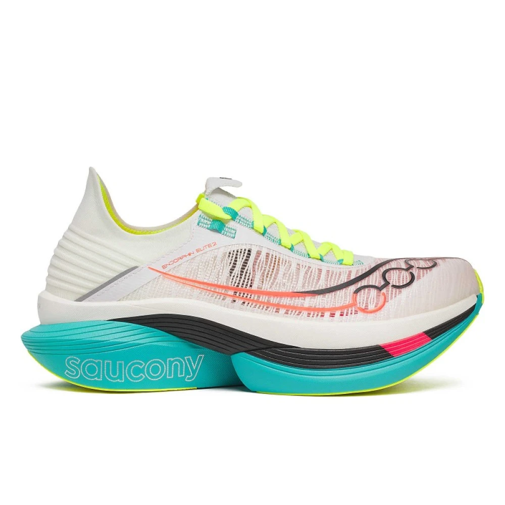 Saucony Endorphin Elite 2 Hardloopschoenen unisex Schoenen Wit