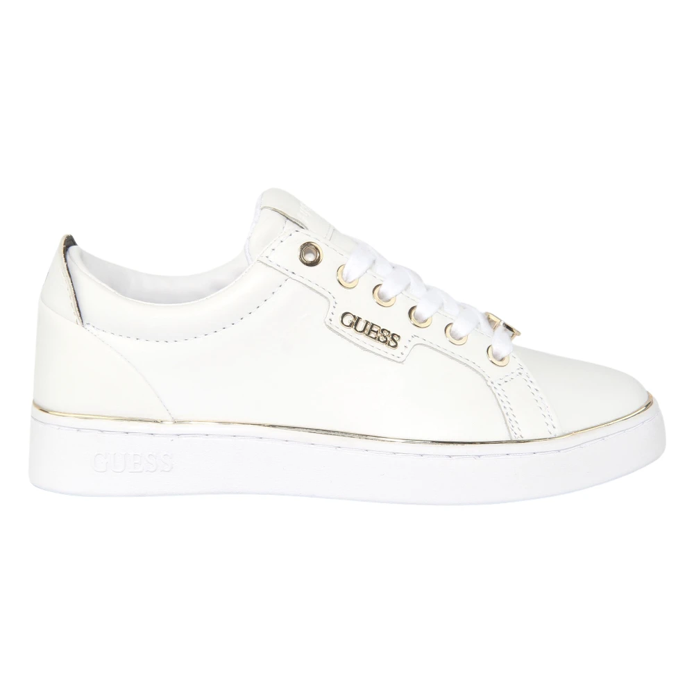 Guess Women's White Sneakers,, Betea Trainers Size 6 Uk