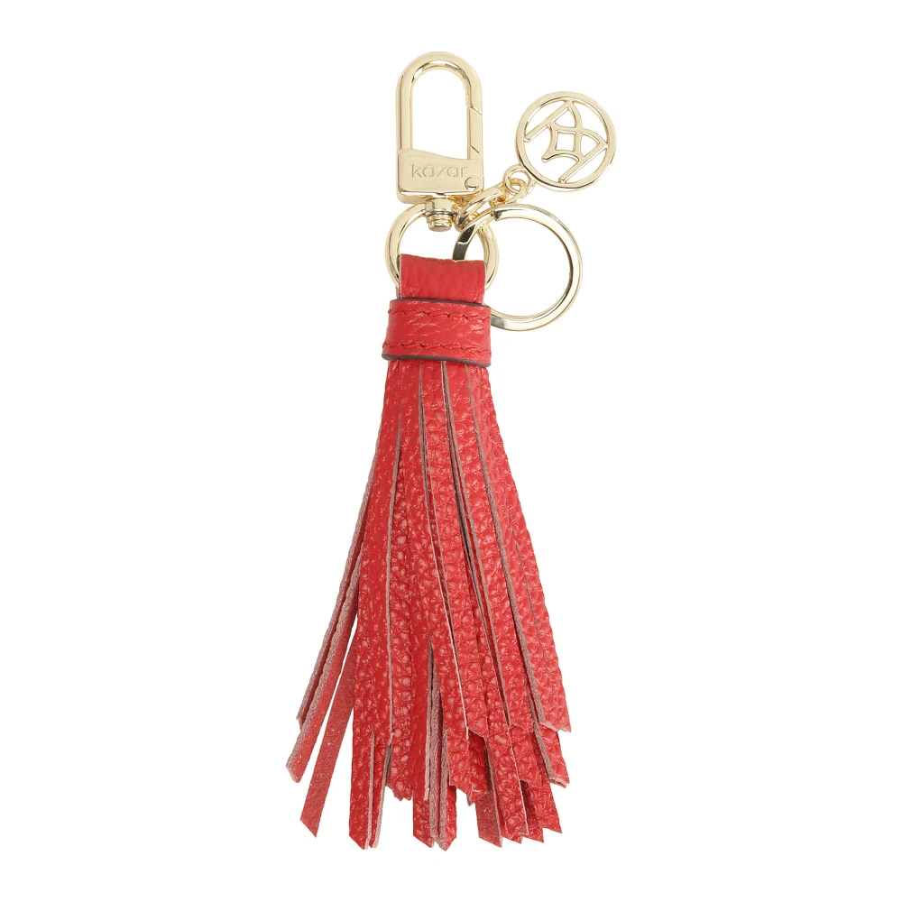 Kazar Rode sleutelhanger met een koppeling Red Dames