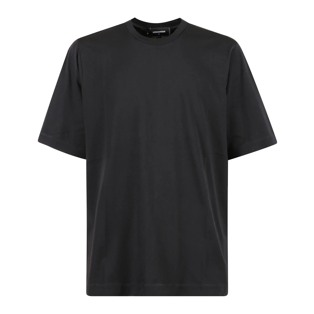 Dsquared2 Casual Katoenen T-shirt Black Heren