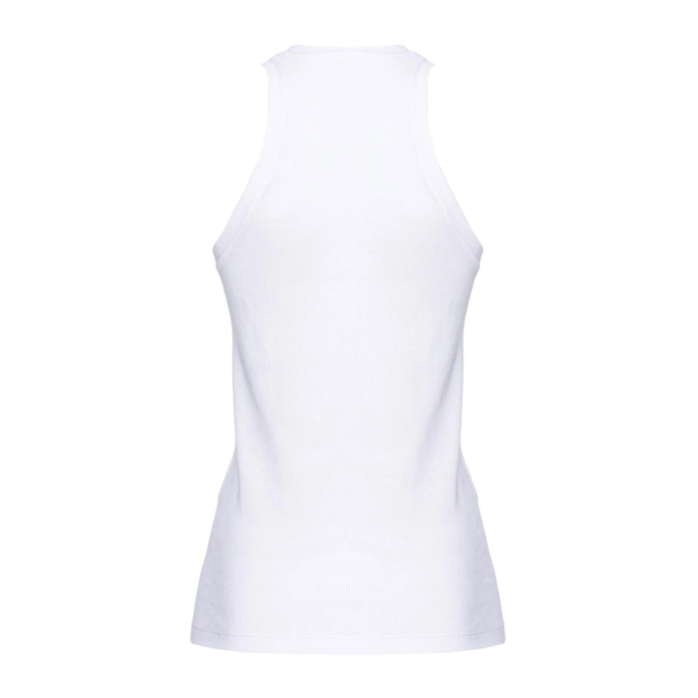 pinko Mouwloze Top White Dames