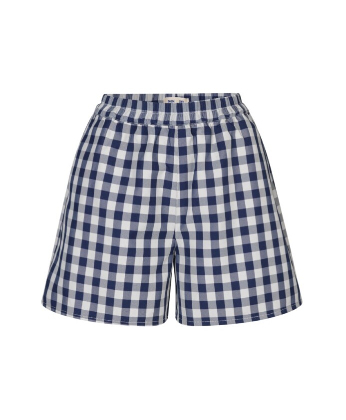 blauw-kopenhagen-check-shorts