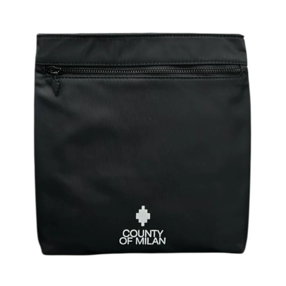 Marcelo Burlon Men's Black Shoulder Bag - Cross Body Messenger - One Size - Bags