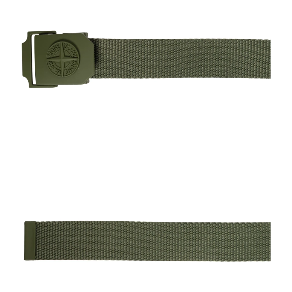 Stone Island Riem met logo Green Heren