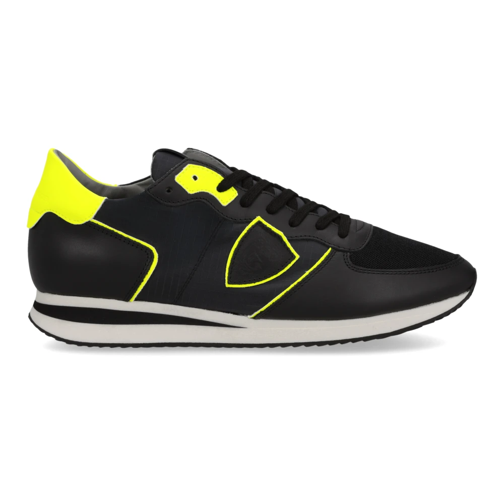 Philippe Model Men's Black Sneakers, 9 Uk, Trpx Running