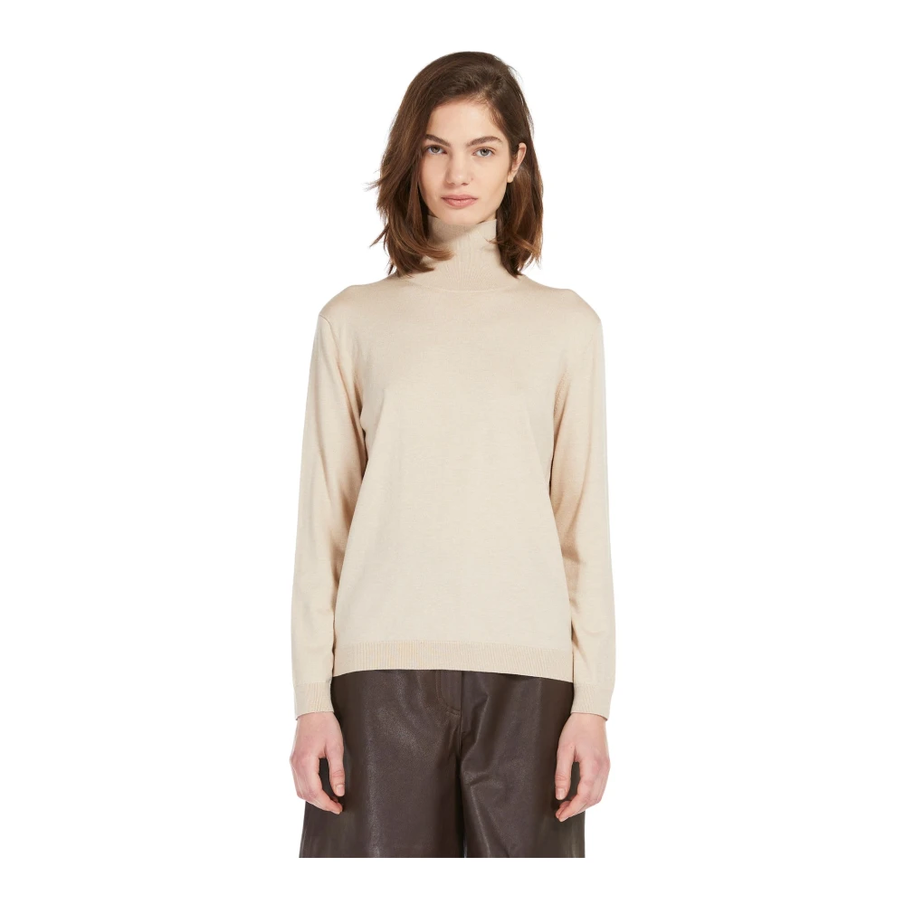 Max Mara Weekend Trui Kiku Beige Dames