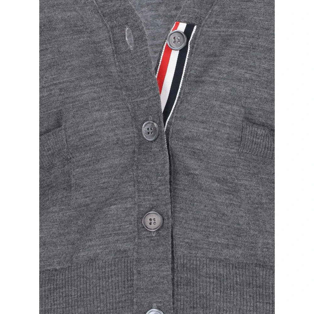 Thom Browne Grijze Sweaters voor Mannen Gray Dames