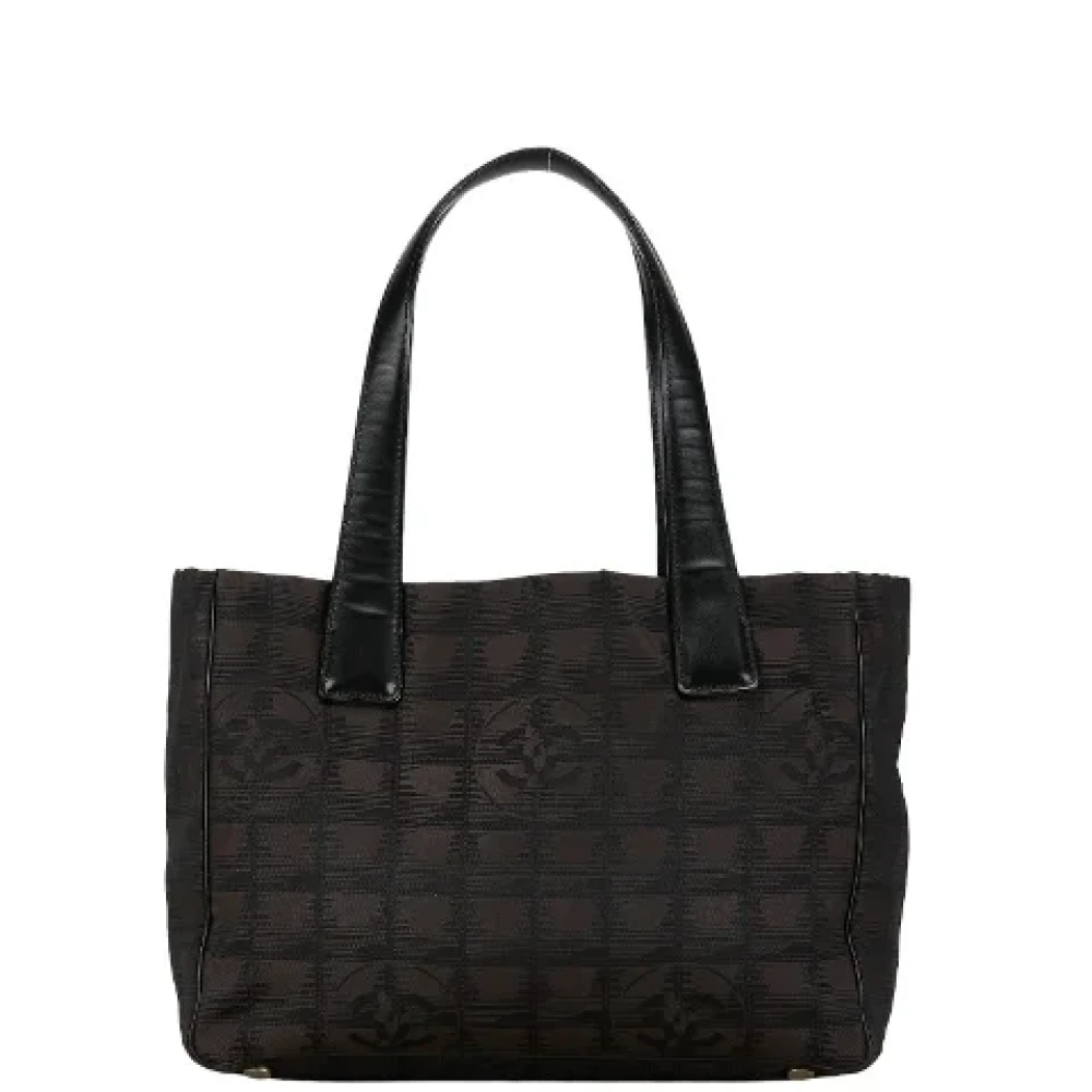 Chanel Vintage Pre-owned Canvas chanel-bags Brown Dames