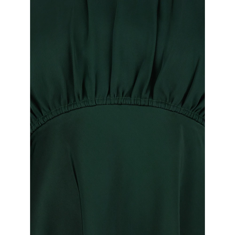Zimmermann Groene Cascading Mini Jurk Green Dames
