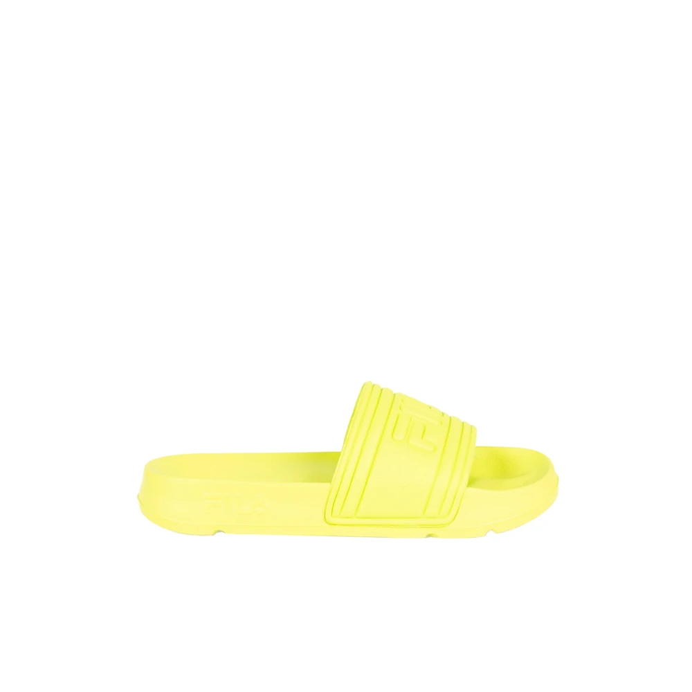 Fila Bekväma Slip-On Sandaler Yellow, Dam