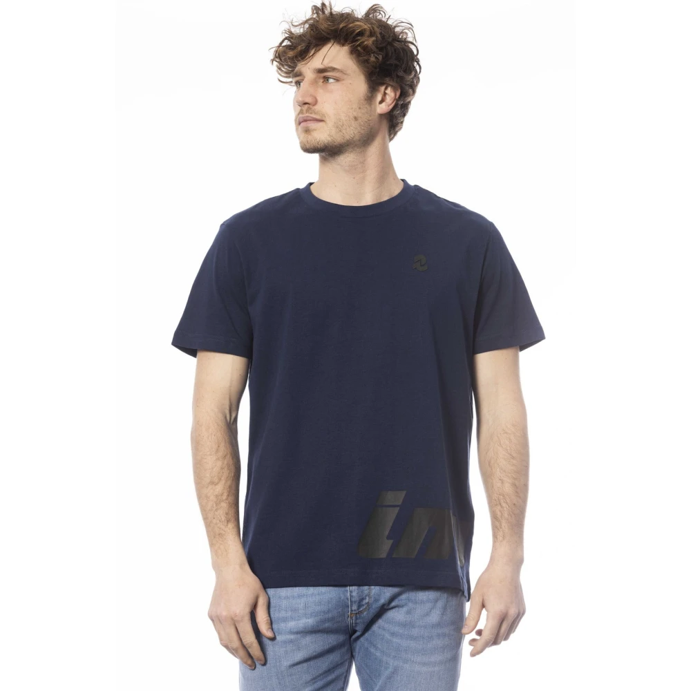 Invicta Korte mouw ronde hals T-shirt Blue Heren