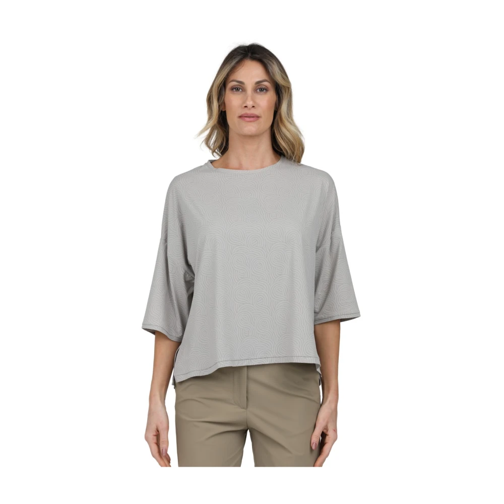 RRD Stijlvolle T-shirt Collectie Gray Dames