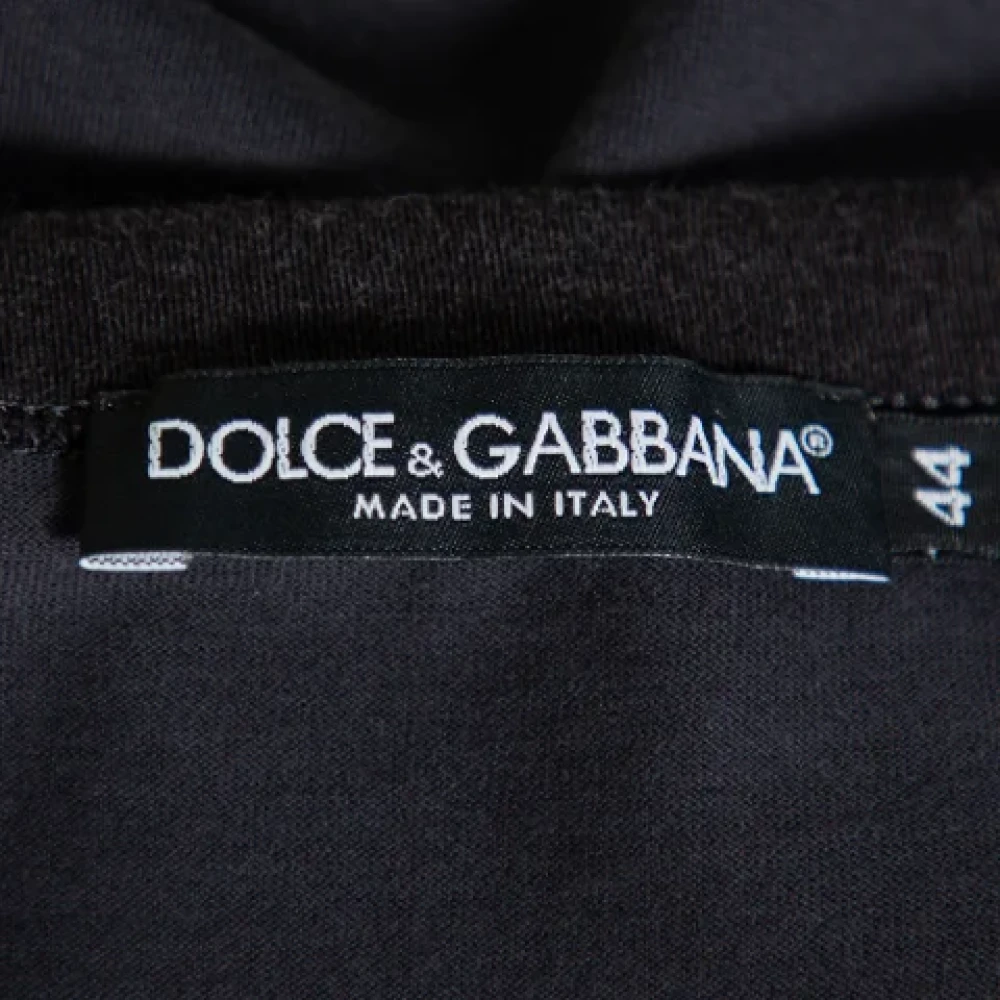 Dolce & Gabbana Pre-owned Knit tops Gray Dames