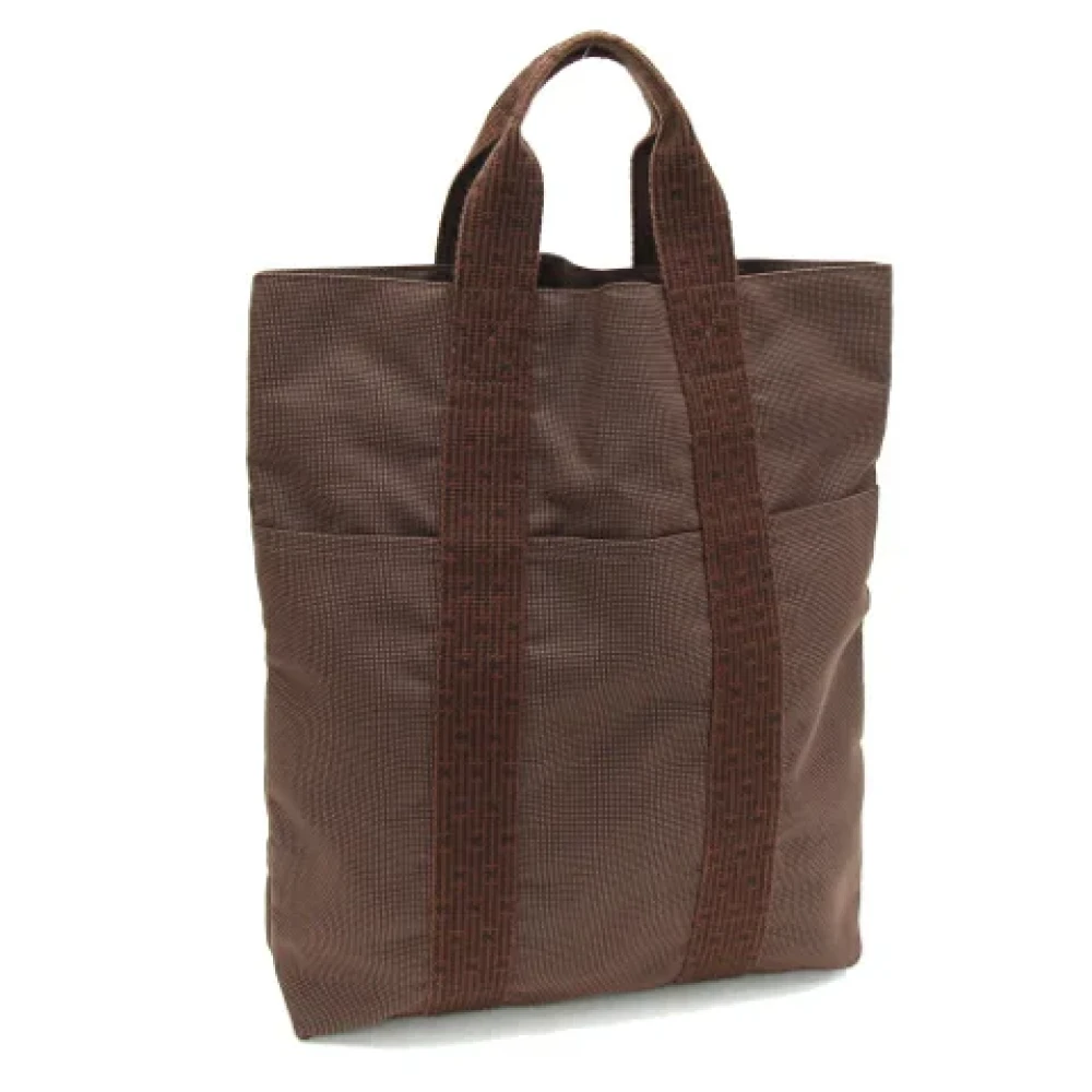 Hermès Vintage Pre-owned Canvas totes Brown Dames