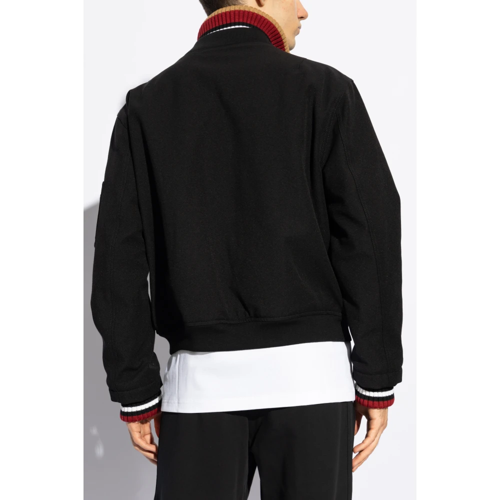 Moschino Jas met kraag Black Heren