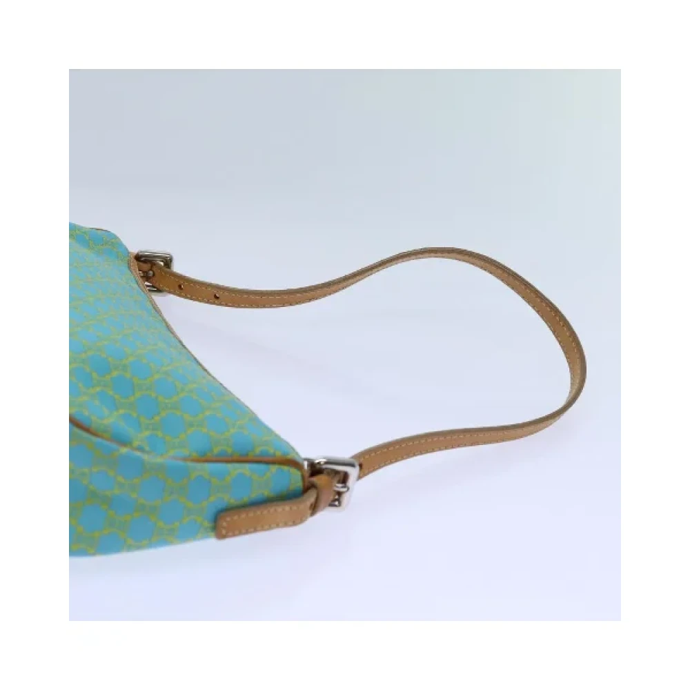 Celine Vintage Pre-owned Canvas celine-bags Blue Dames