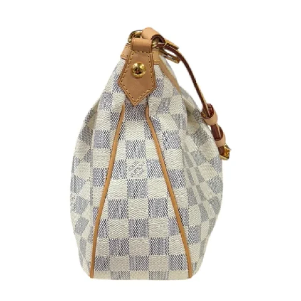 Louis Vuitton Vintage Pre-owned Fabric shoulder-bags White Dames
