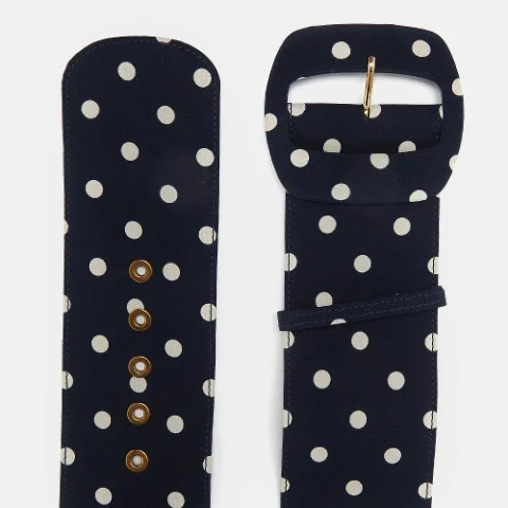 Moschino Pre-Owned Pre-owned Fabric belts Blue Dames