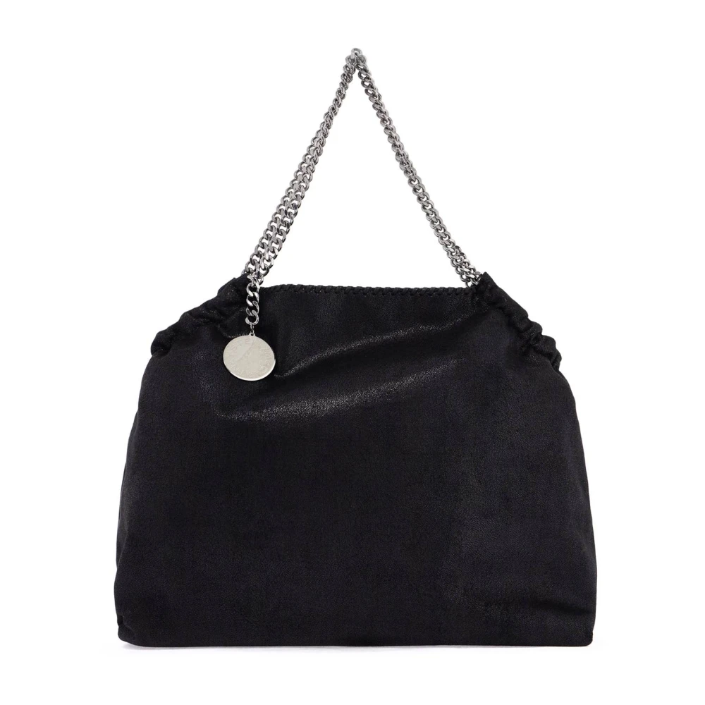 Stella Mccartney Diamantketting Falabella Tote Tas Black Dames