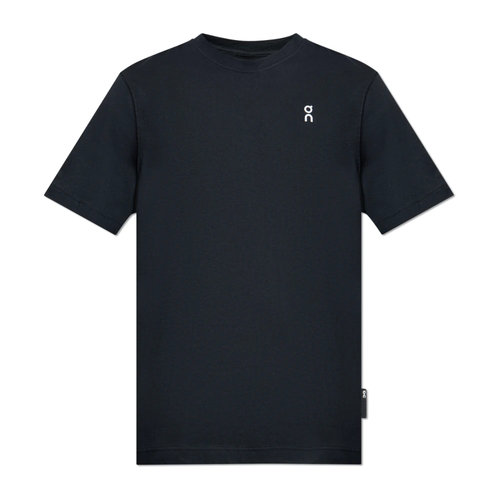 ON Running Trainings T-shirt met logo Black Heren