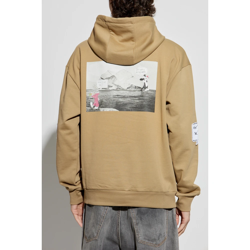 Iceberg Hoodie Beige Heren