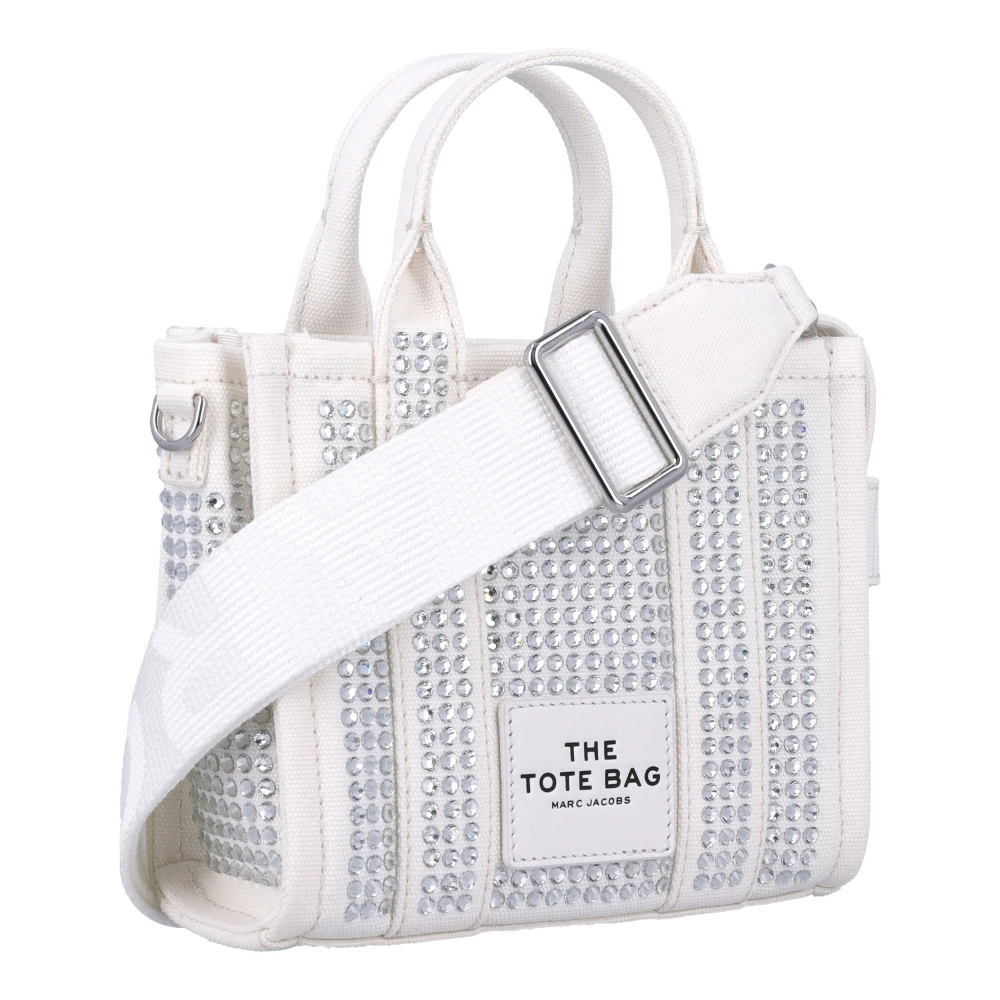 Marc Jacobs Kristal Crossbody Tote Tas White Dames