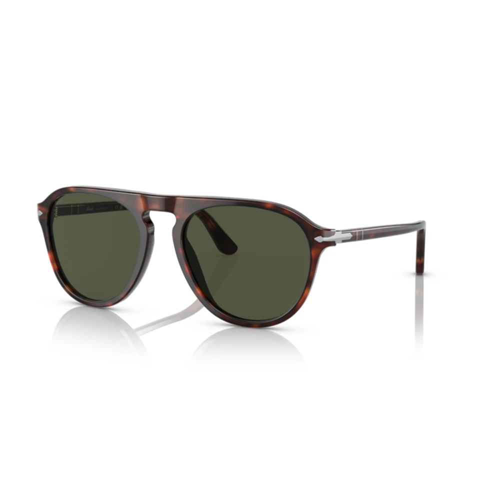 Persol Unisex Green Po3302s 24/31 Sunglasses Acetate Turtle Pilot Normal - Image 4