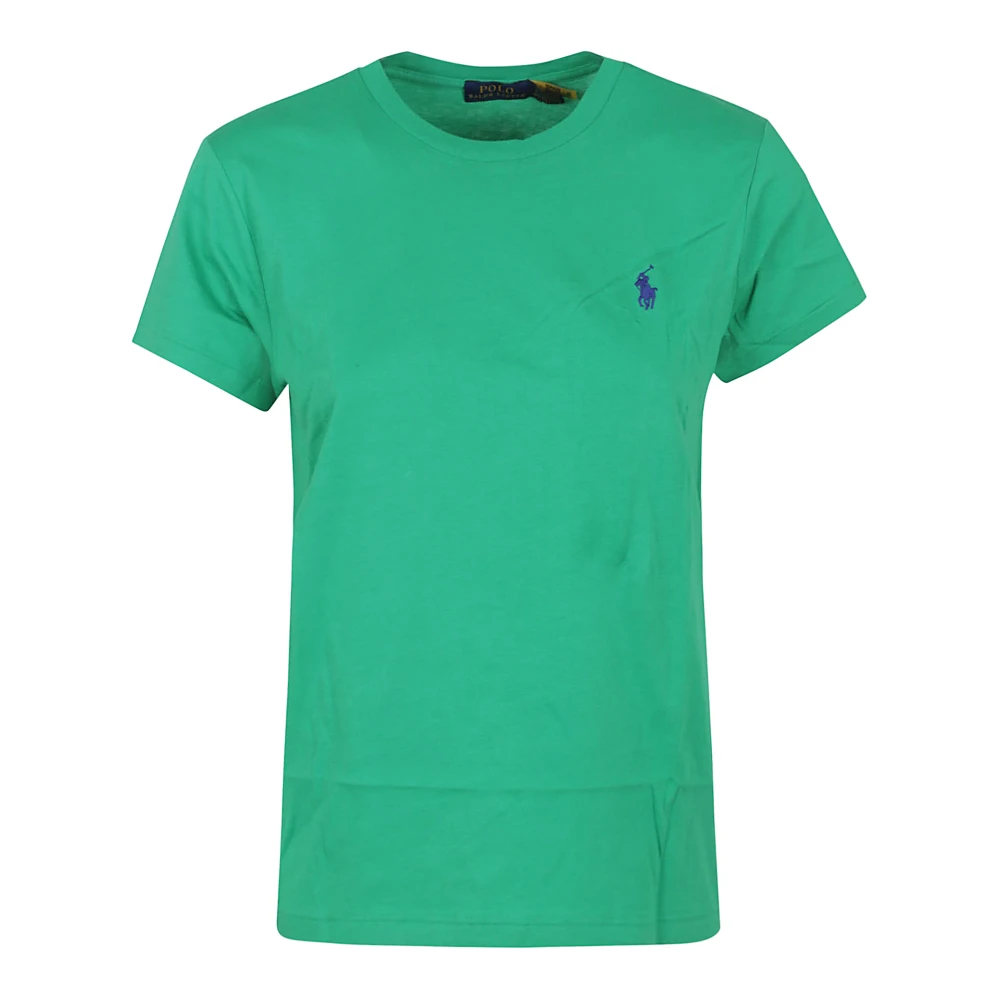 Polo Ralph Lauren Bright Clover Korte Mouw T-shirt Blue Dames