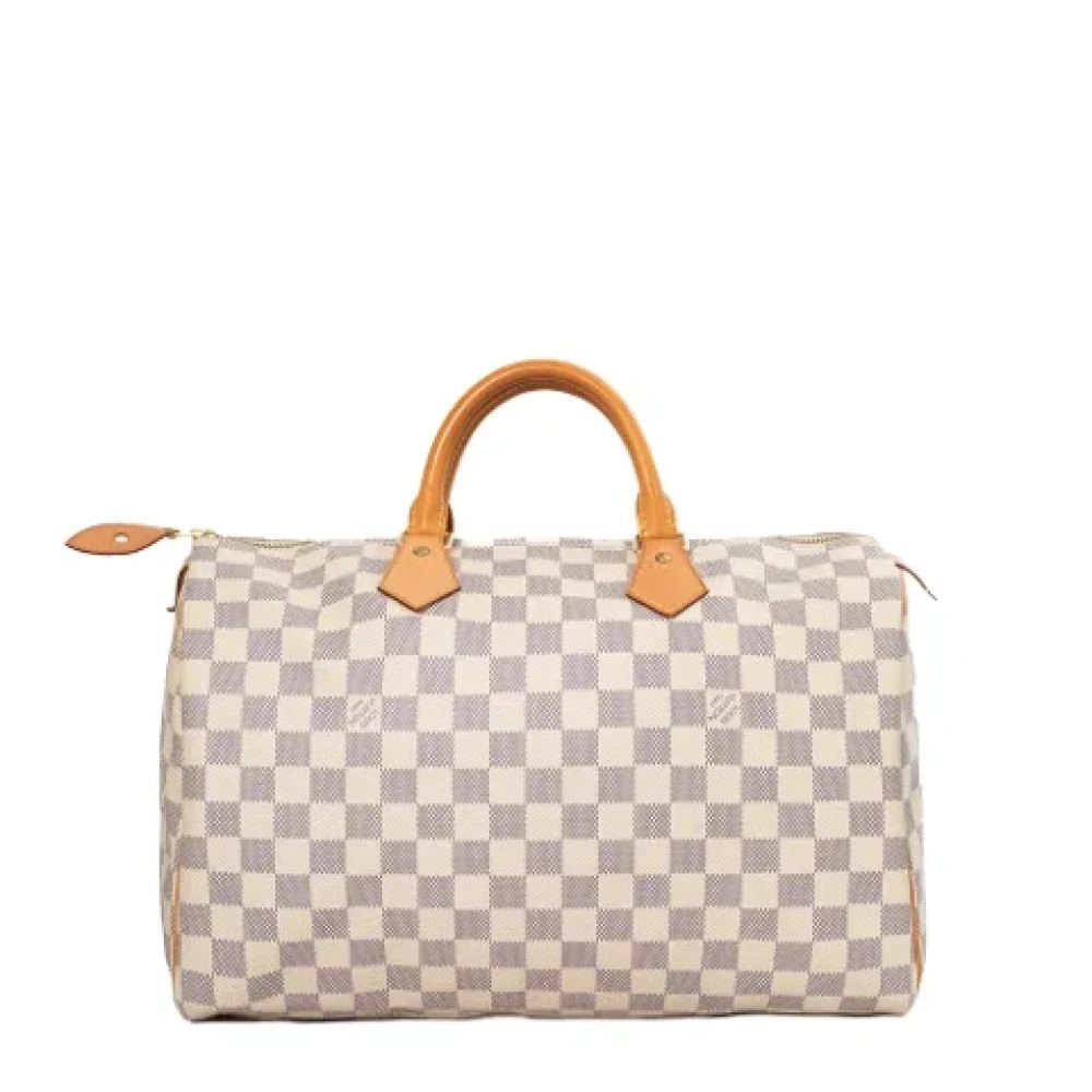 Louis Vuitton Vintage Pre-owned Canvas handbags Blue Dames