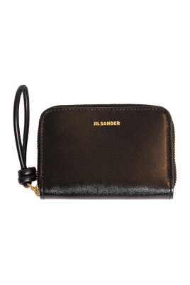 black-embossed-wallet-with-zip-closure