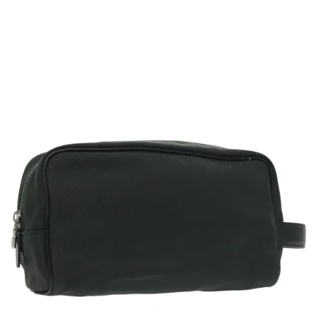 Louis Vuitton Vintage Pre-owned Leather clutches Green Dames