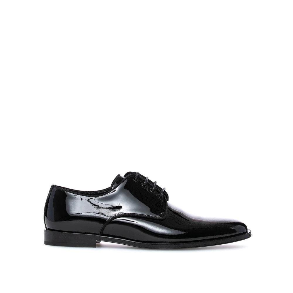 Dolce & Gabbana Herren Schwarz Klassische Derby-Schuhe