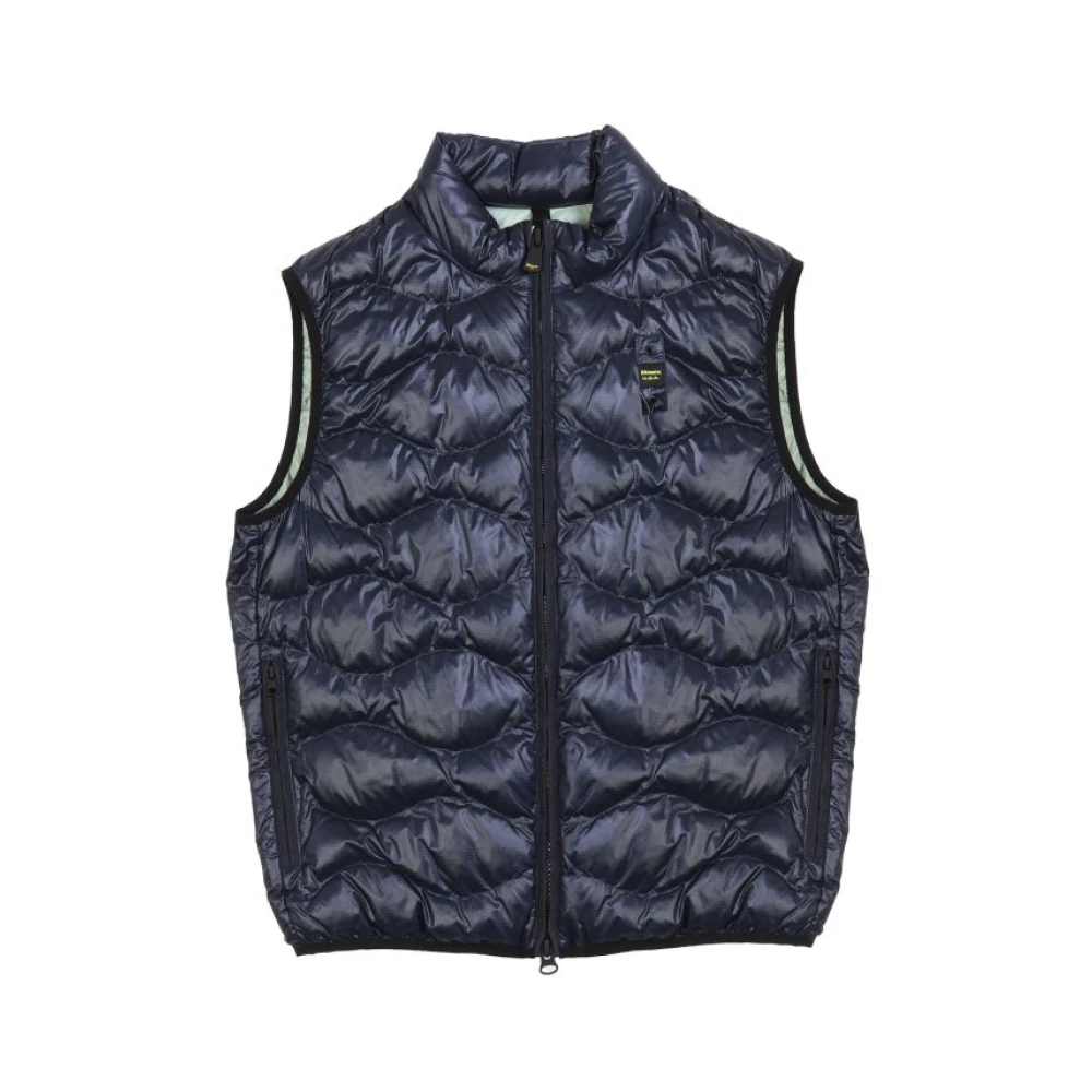 Blauer - Jackets > Vests - Blue - Blauer - Modalova