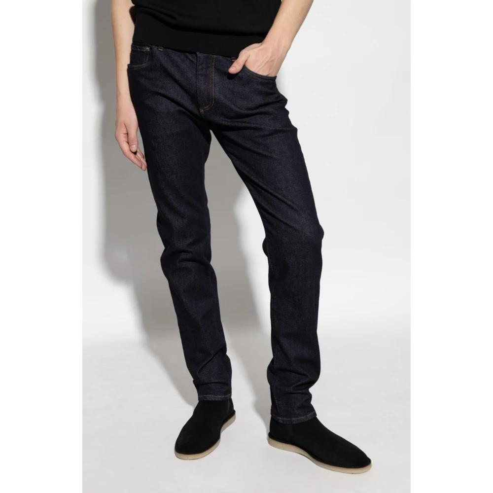 Dolce & Gabbana Jeans met logo Blue Heren