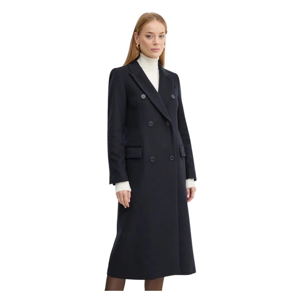 Twinset Stijlvolle Jas voor Vrouwen Blue Dames