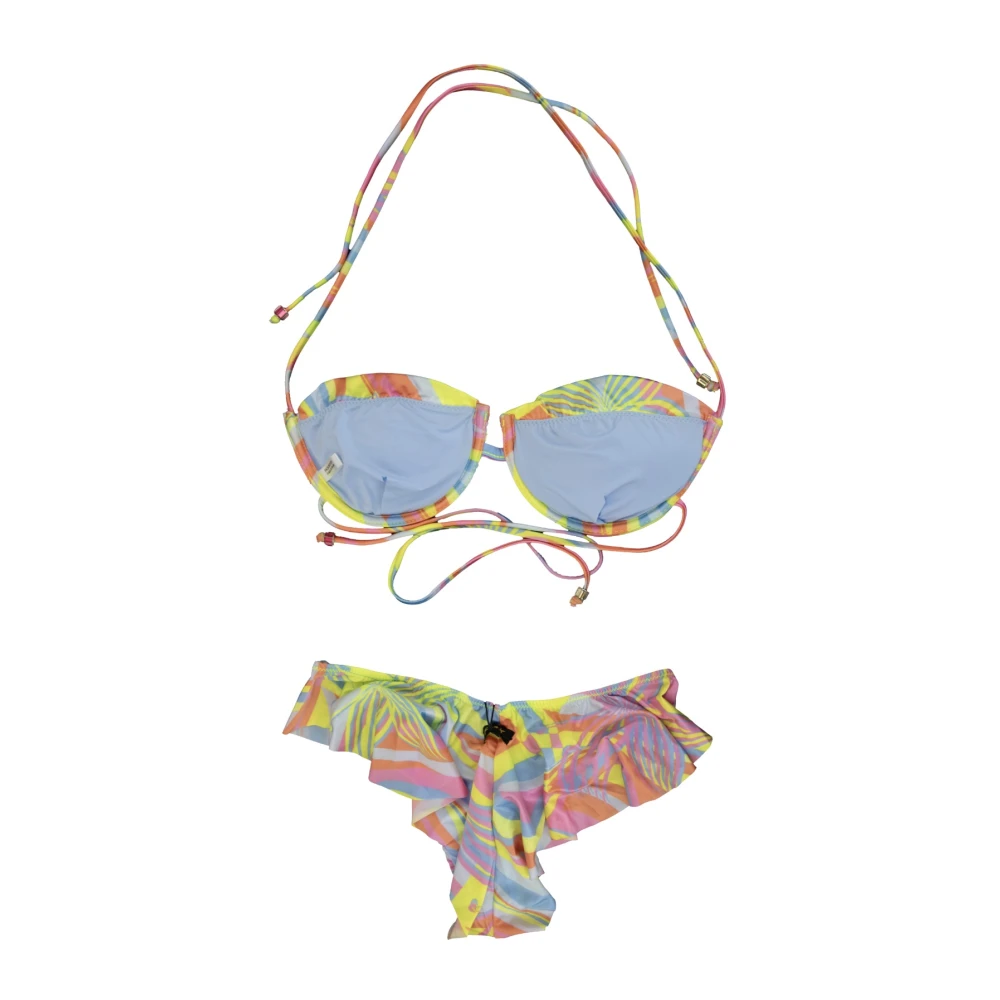 F**k Kanten Dames Bikini Set Multicolor Dames
