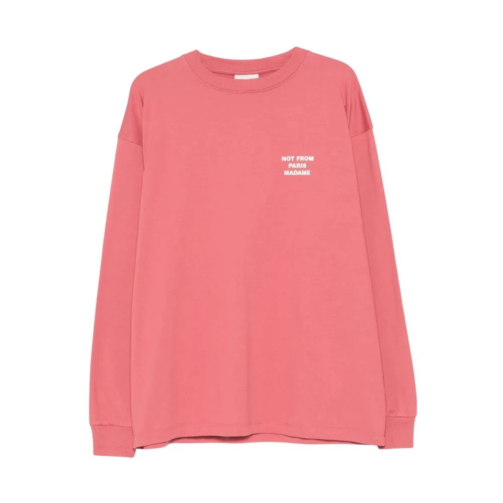 Drole De Monsieur Uomo Rosa Felpe, M, New,