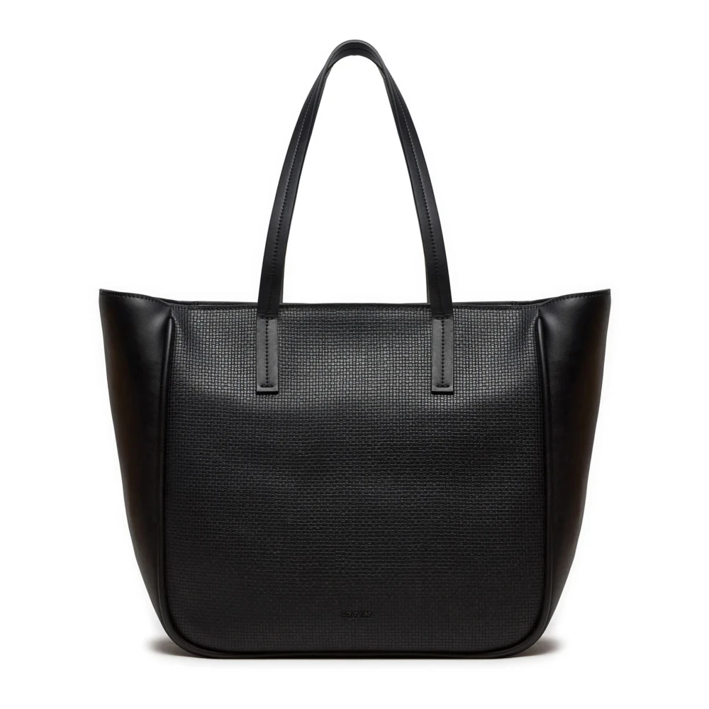 Calvin Klein Raffinerad Shopper Väska Höst/Vinter Kollektion Black, Dam