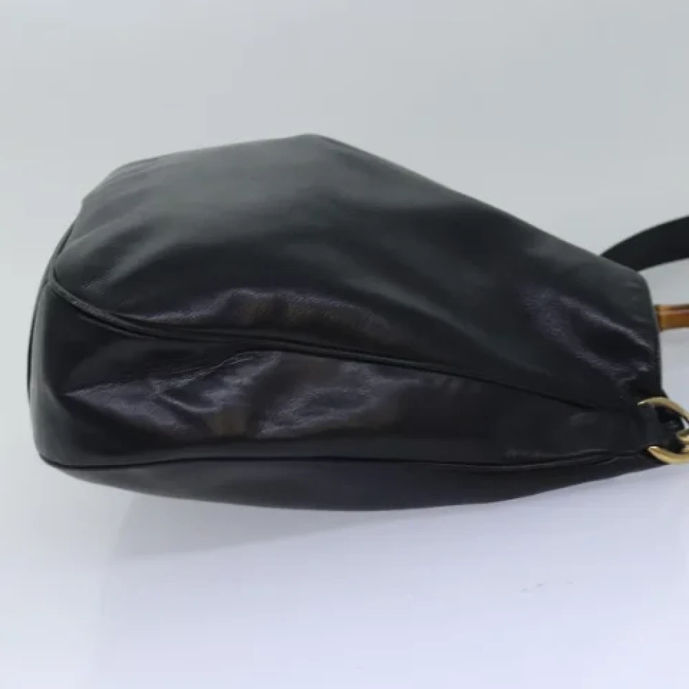 Gucci Vintage Pre-owned Fabric handbags Black Dames