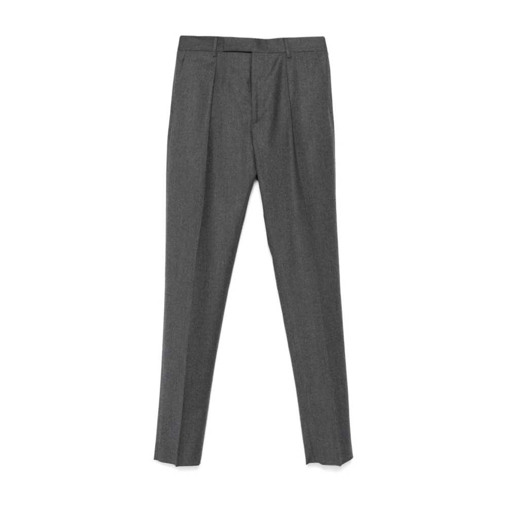 PS By Paul Smith Grijze Flanellen Maatwerk Broek Gray Heren