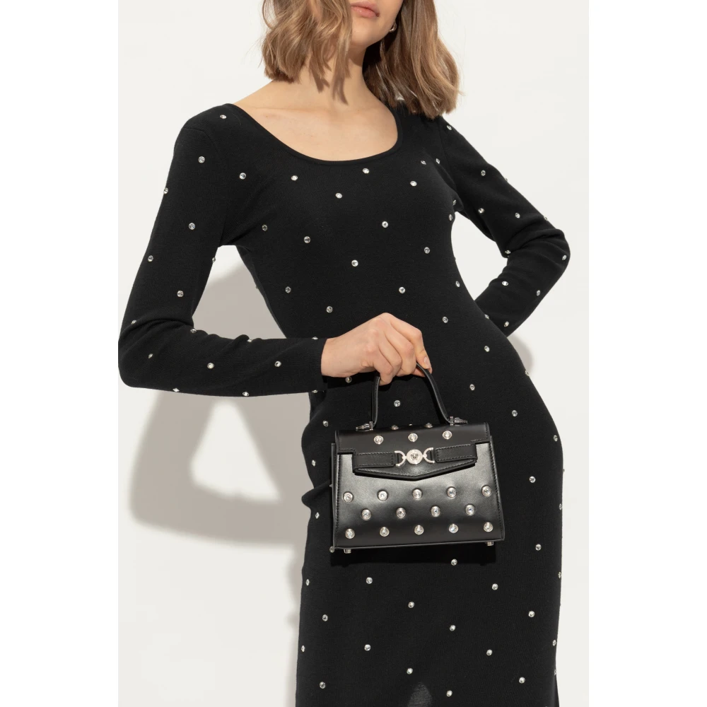 Versace Handtas Medusa 95 Klein Black Dames