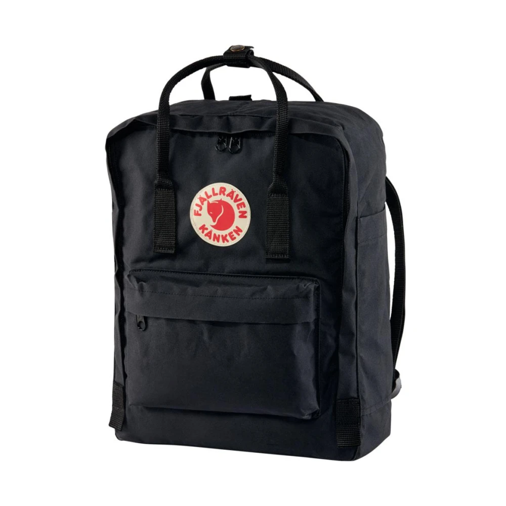 Fjällräven Ryggsäck med logotyp Black, Herr