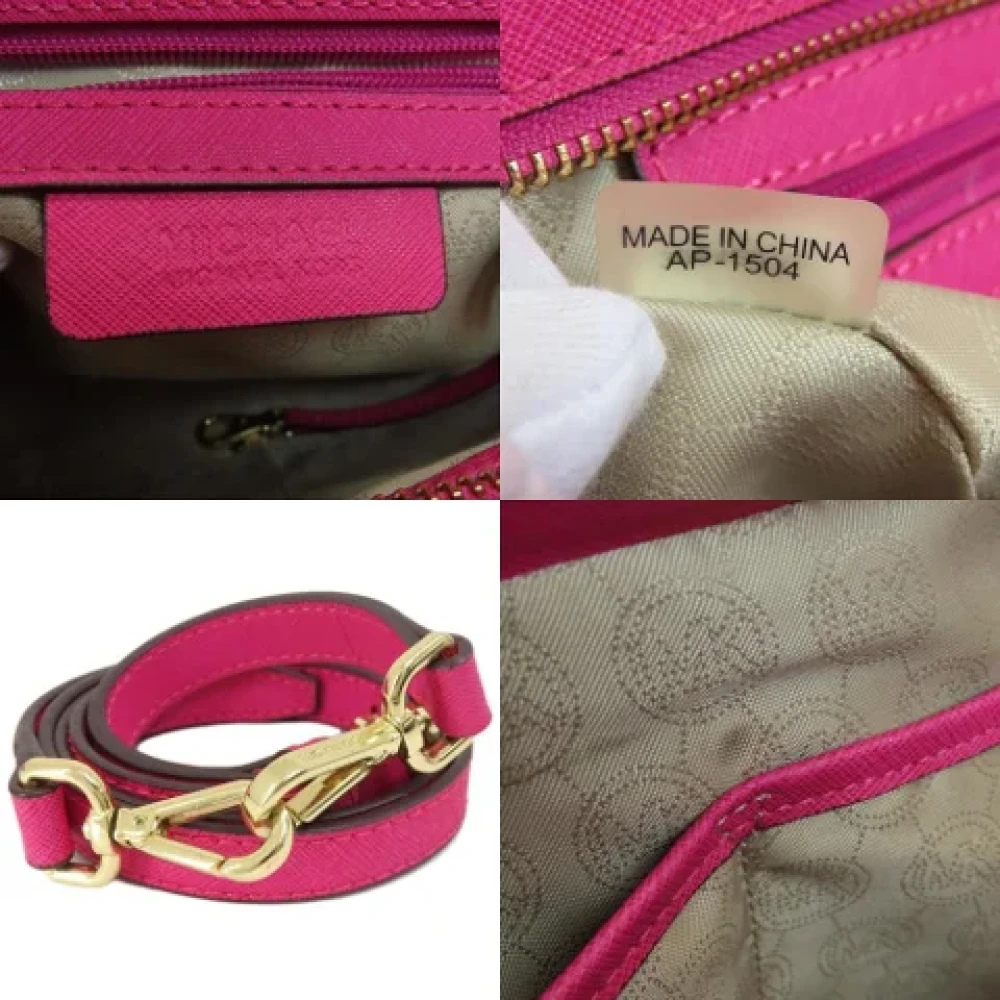 Michael Kors Pre-owned Fabric handbags Pink Dames