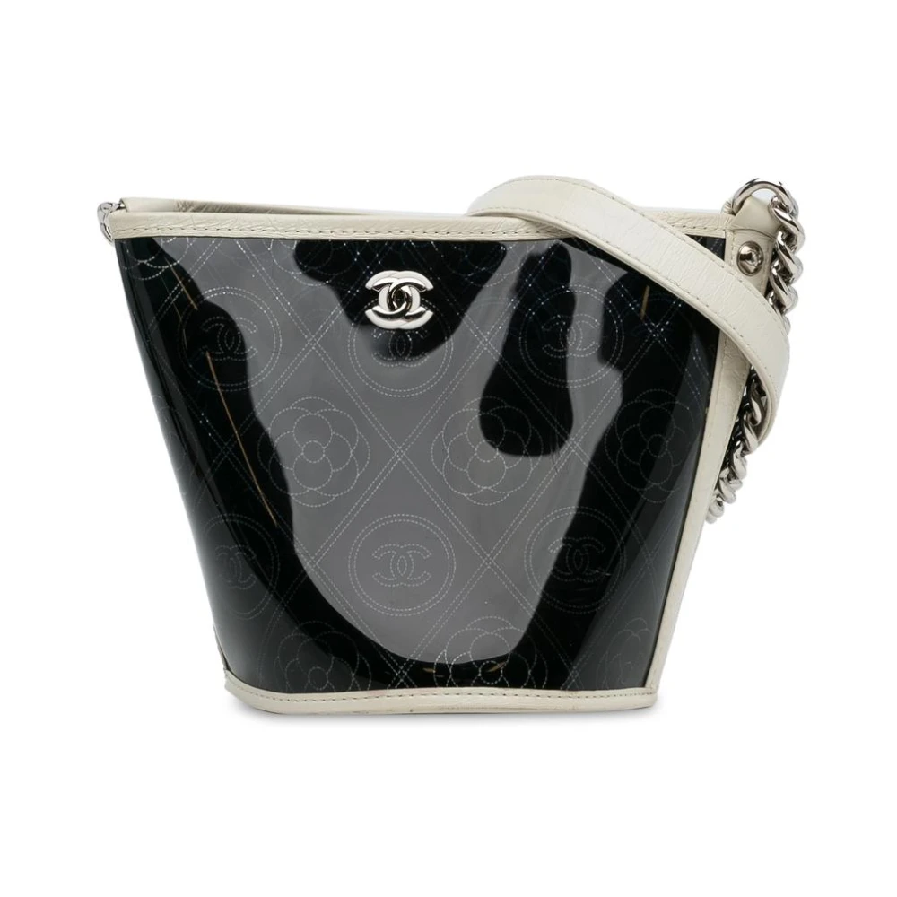 Chanel Vintage Donna Nero Pre-Owned, Taglia Unica, Used,