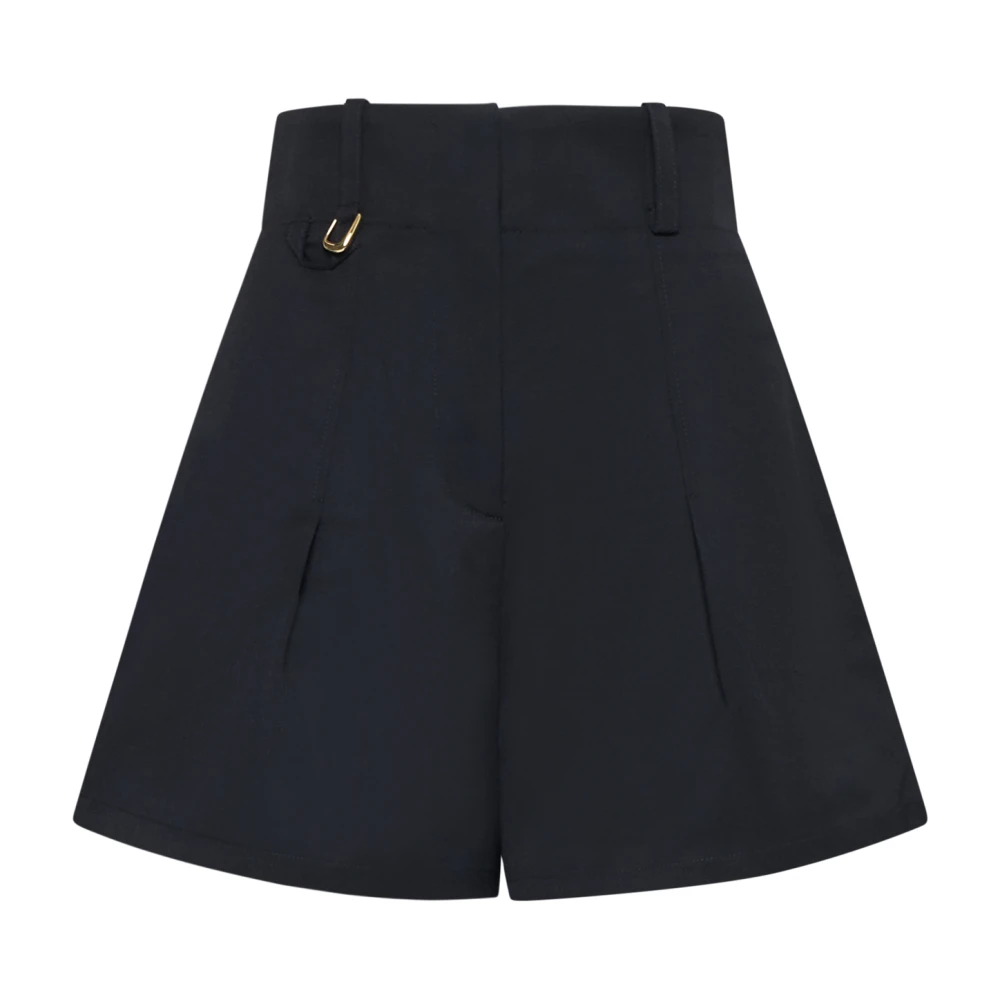 Jacquemus Zwarte Shorts Black Dames